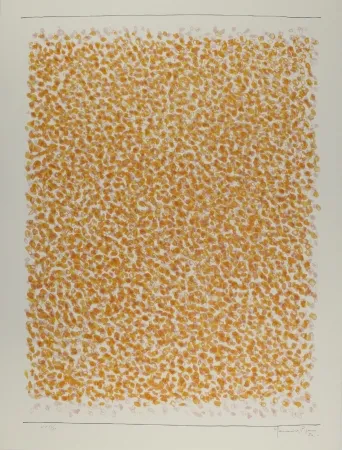 Litografía Hernandez Pijuan - Exposición Galería Joan Prats