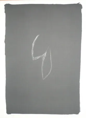 Litografía Hernandez Pijuan - Fulles 1