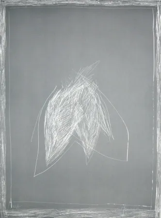 Litografía Hernandez Pijuan - Fulles 3