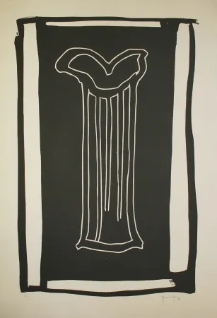 Linograbado Hernandez Pijuan - Gerro (Vase)