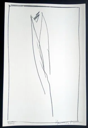 Serigrafía Hernandez Pijuan - Hojas Sueltas