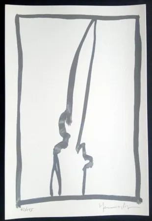 Serigrafía Hernandez Pijuan - Hojas Sueltas