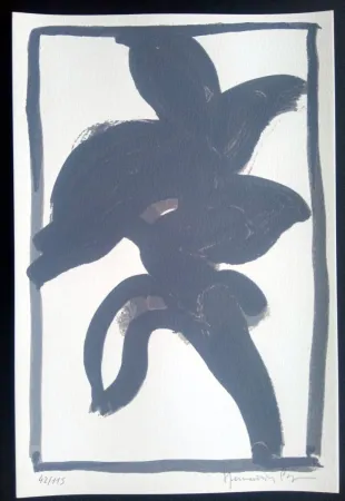 Serigrafía Hernandez Pijuan - Hojas Sueltas