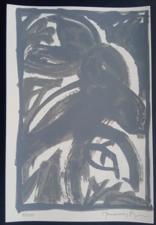 Serigrafía Hernandez Pijuan - Hojas Sueltas