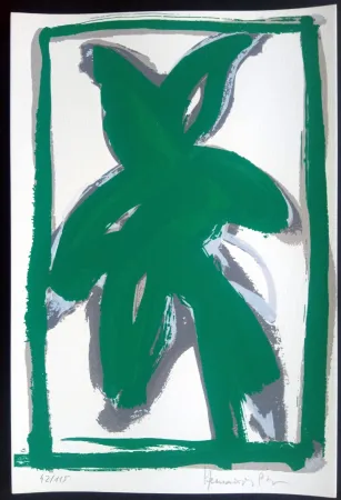 Serigrafía Hernandez Pijuan - Hojas Sueltas