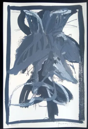 Serigrafía Hernandez Pijuan - Hojas Sueltas