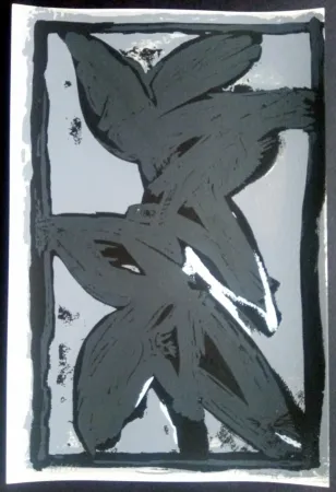 Serigrafía Hernandez Pijuan - Hojas Sueltas