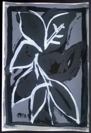 Serigrafía Hernandez Pijuan - Hojas Sueltas