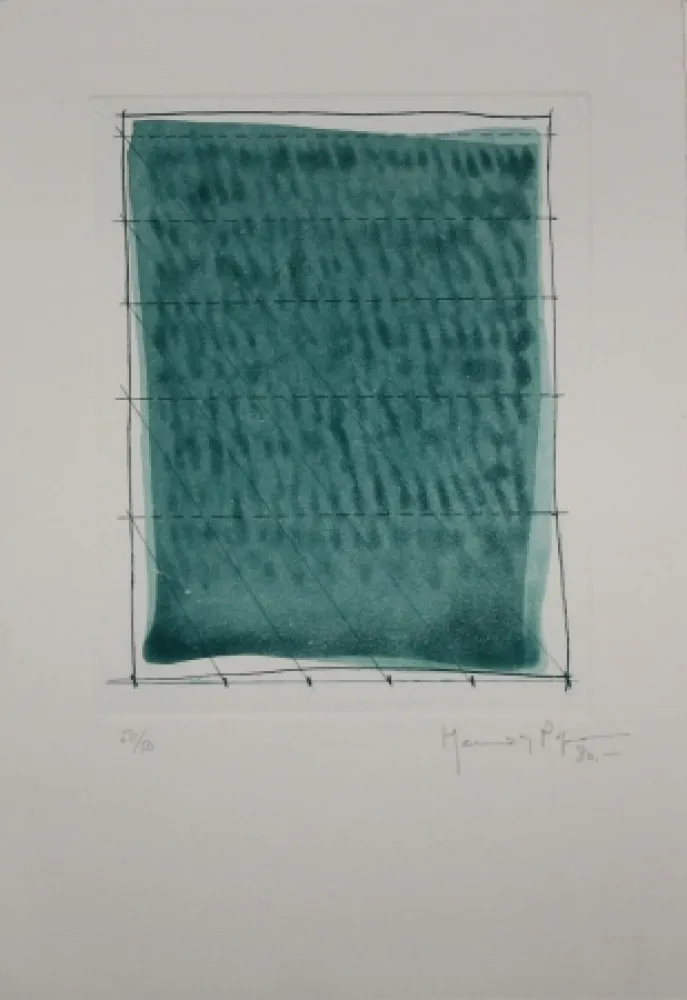 Aguafuerte Y Aguatinta Hernandez Pijuan - HP 6