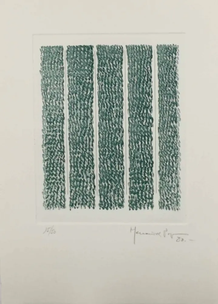 Aguafuerte Y Aguatinta Hernandez Pijuan - HP 7