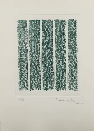 Aguafuerte Y Aguatinta Hernandez Pijuan - HP 7