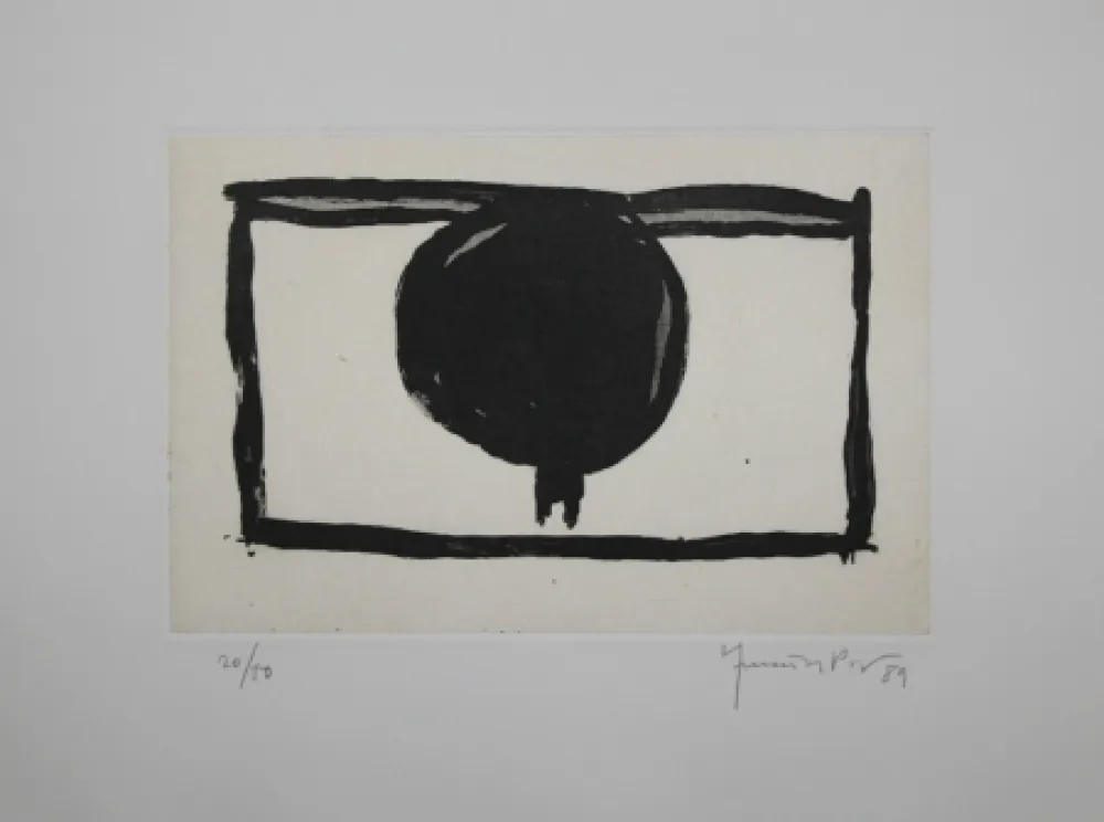 Aguatinta Hernandez Pijuan - La morera