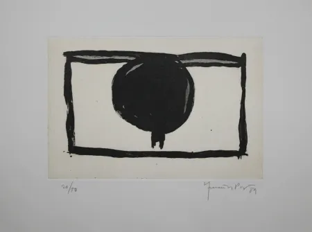 Aguatinta Hernandez Pijuan - La morera