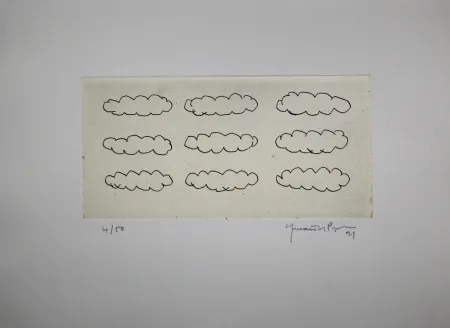 Grabado Hernandez Pijuan - Memòria de la Segarra VI