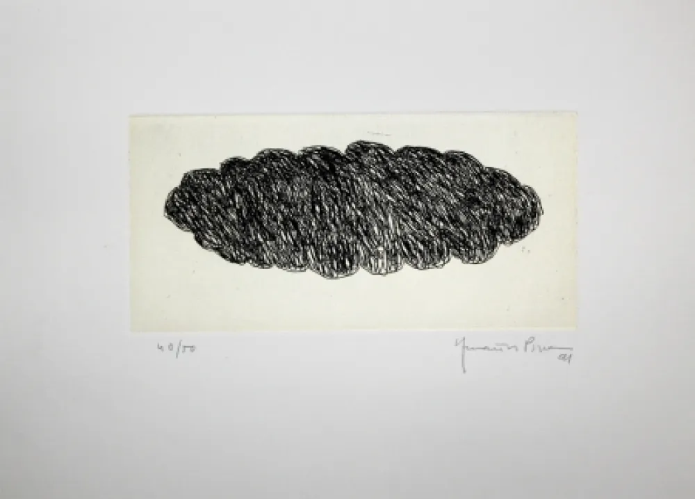 Grabado Hernandez Pijuan - Memòria de la Segarra VII