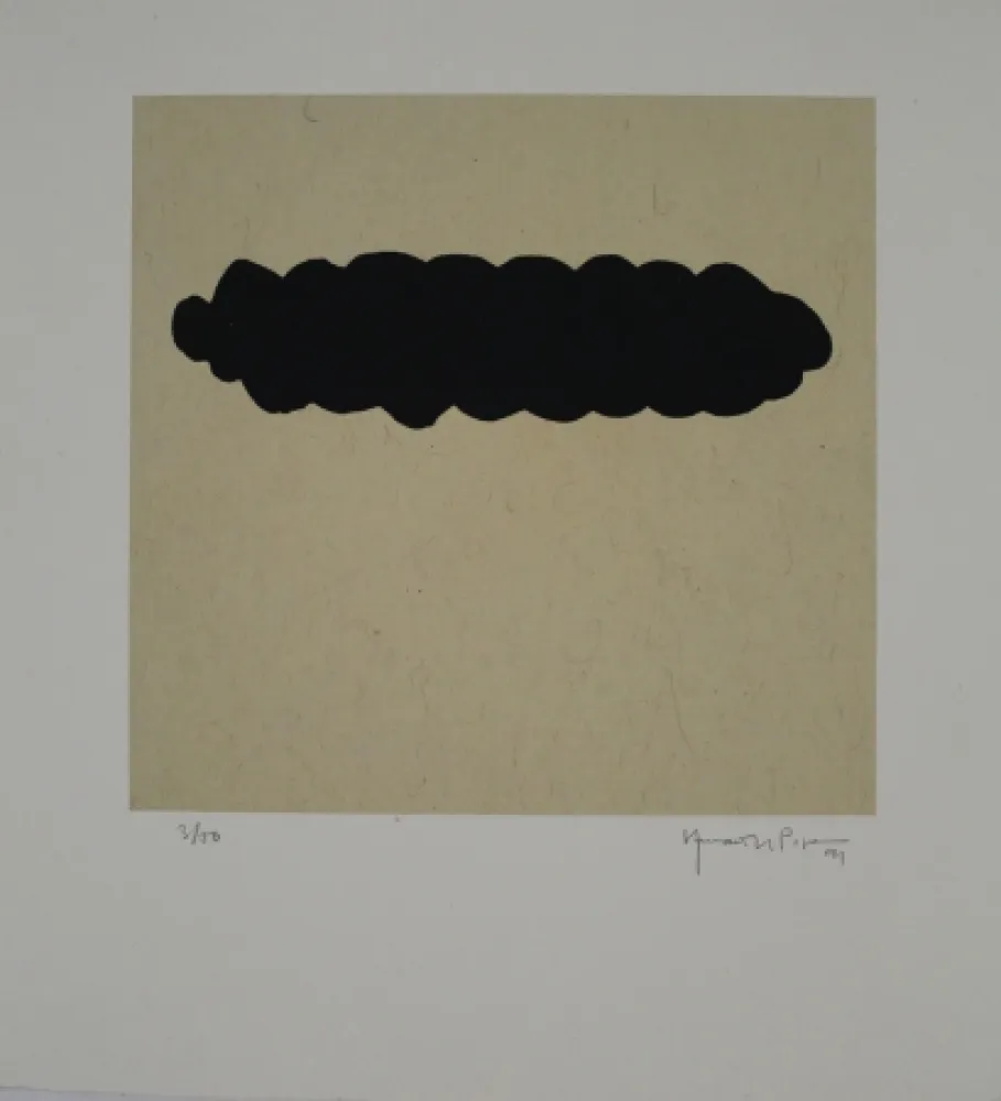 Aguatinta Hernandez Pijuan - Núvols II