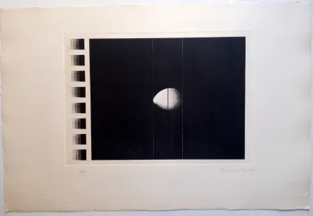 Aguafuerte Y Aguatinta Hernandez Pijuan - OU AMB GAMA NEGRA