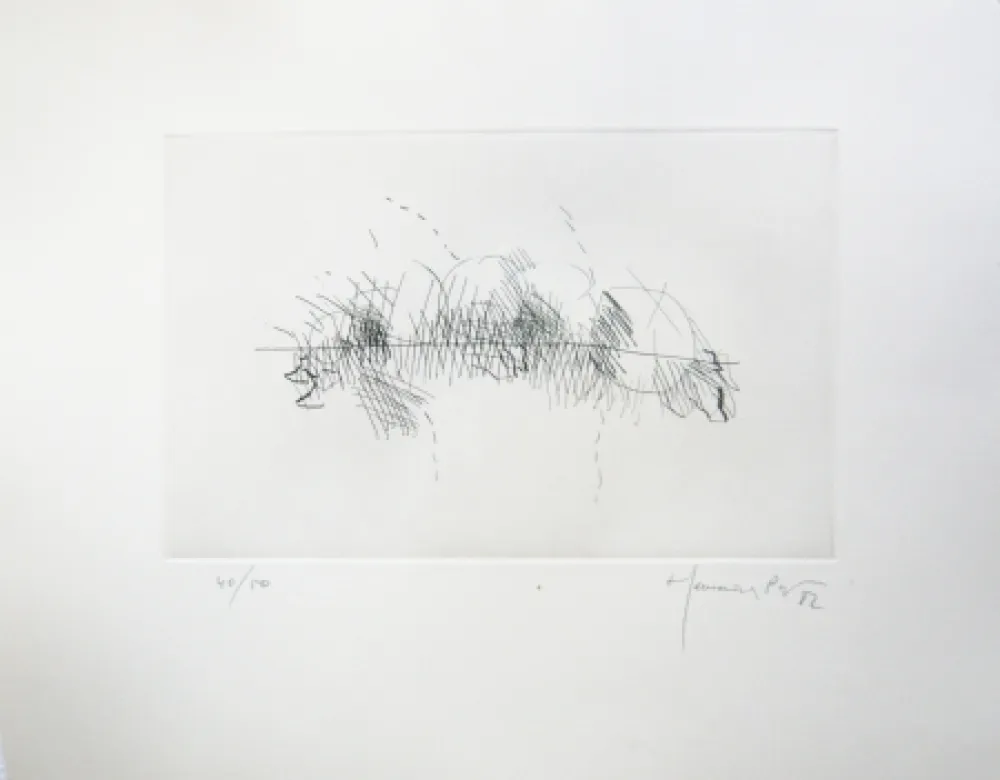 Grabado Hernandez Pijuan - PJ3