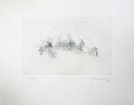 Grabado Hernandez Pijuan - PJ3