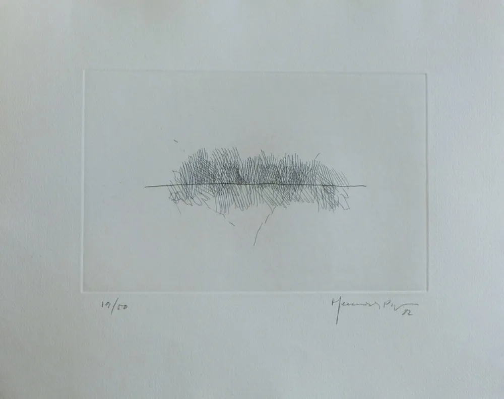 Grabado Hernandez Pijuan - PJ4