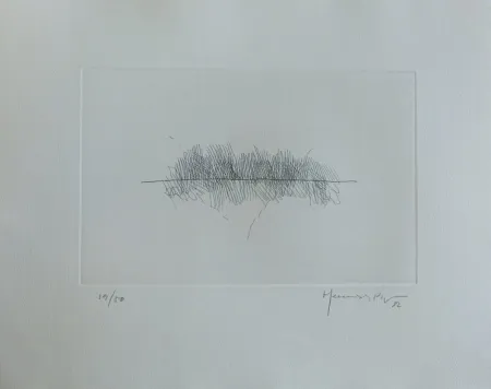 Grabado Hernandez Pijuan - PJ4