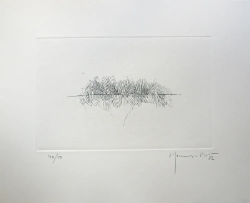 Grabado Hernandez Pijuan - PJ4