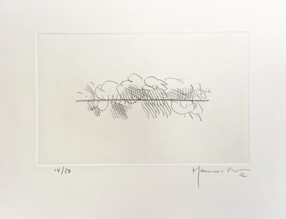 Grabado Hernandez Pijuan - PJ5