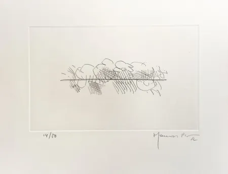 Grabado Hernandez Pijuan - PJ5