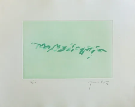 Grabado Hernandez Pijuan - PJ6