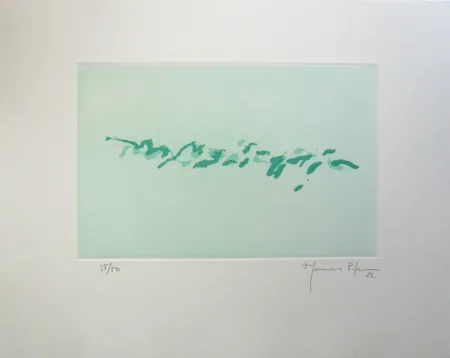 Grabado Hernandez Pijuan - PJ6