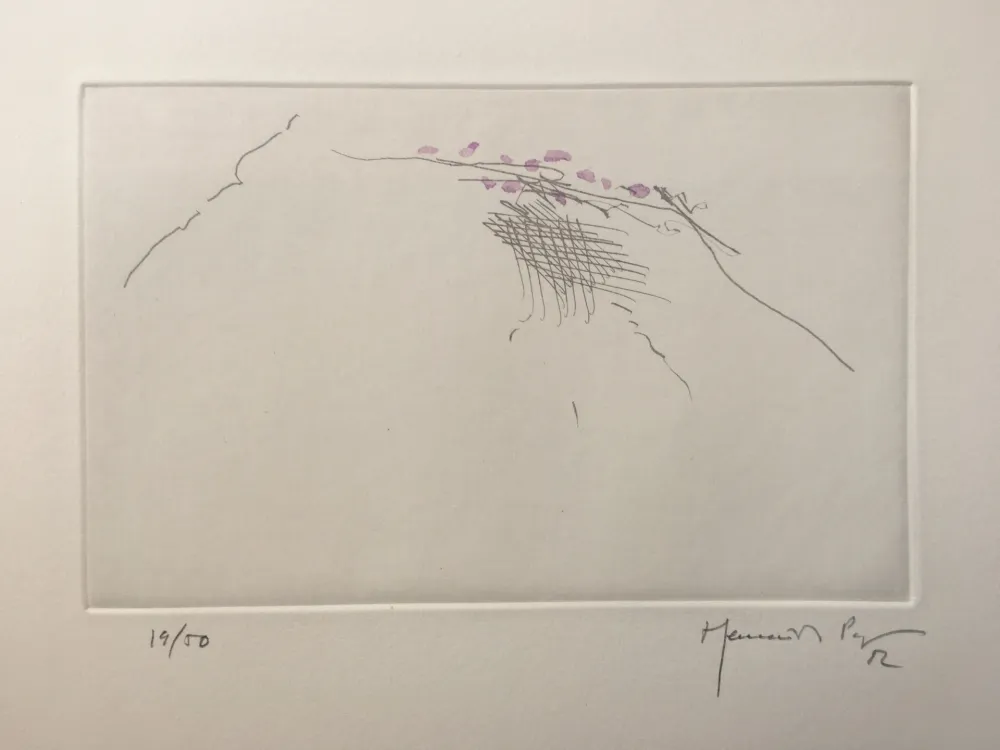 Grabado Hernandez Pijuan - PJ8