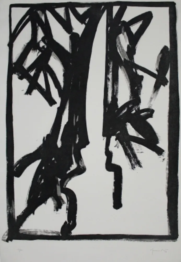 Aguatinta Hernandez Pijuan - Planta de saló 3