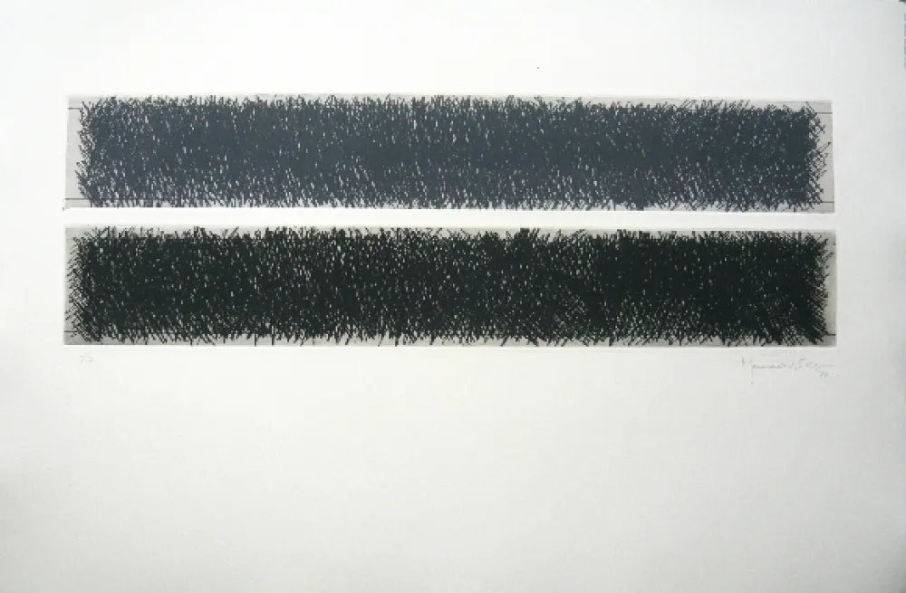 Grabado Hernandez Pijuan - Polychrome 10