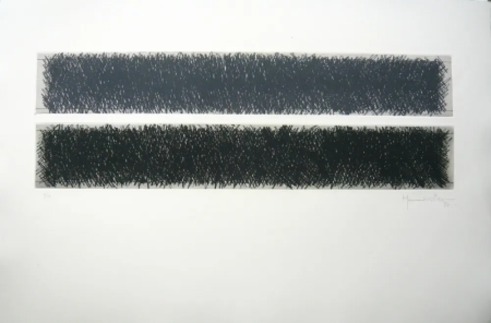 Grabado Hernandez Pijuan - Polychrome 10