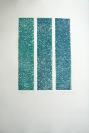 Grabado Hernandez Pijuan - Polychrome 13