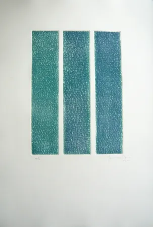 Litografía Hernandez Pijuan - Polychrome 13