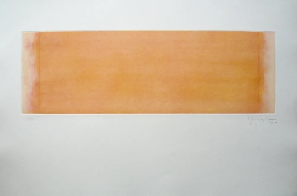 Grabado Hernandez Pijuan - Polychrome 14