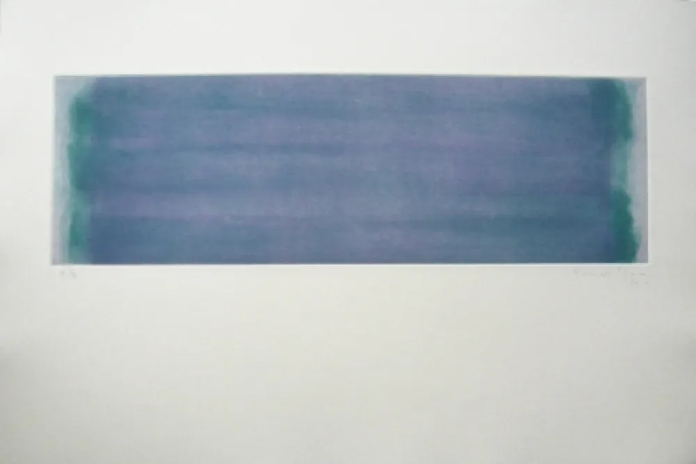 Grabado Hernandez Pijuan - Polychrome 15