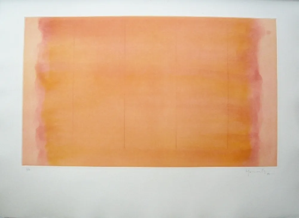 Grabado Hernandez Pijuan - Polychrome 16