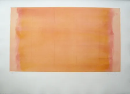 Grabado Hernandez Pijuan - Polychrome 16