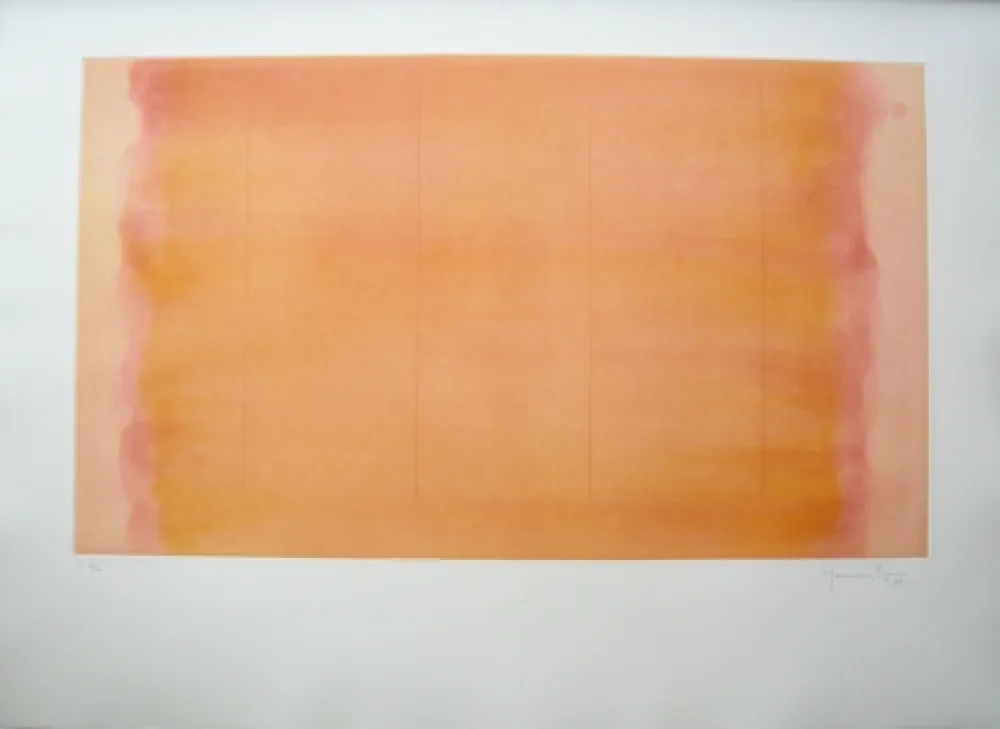 Grabado Hernandez Pijuan - Polychrome 16