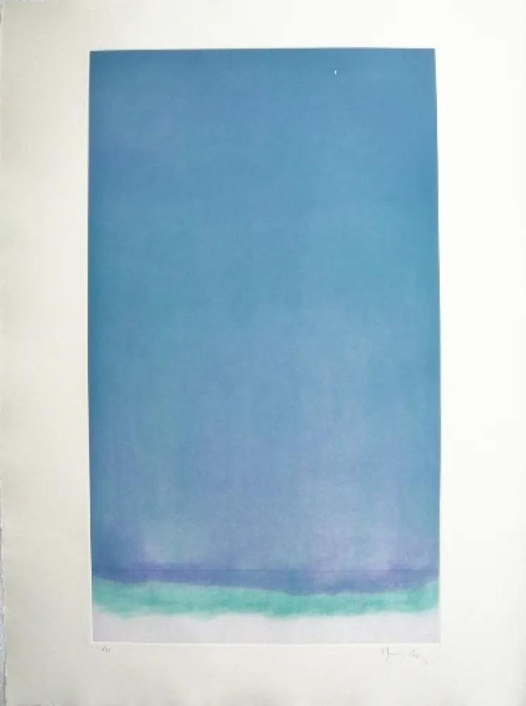 Grabado Hernandez Pijuan - Polychrome 17