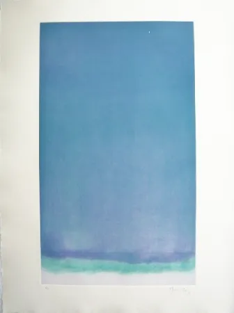 Grabado Hernandez Pijuan - Polychrome 17