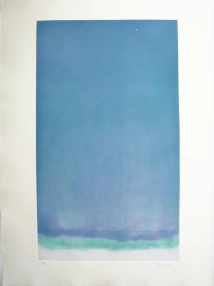 Grabado Hernandez Pijuan - Polychrome 17