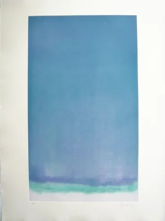 Grabado Hernandez Pijuan - Polychrome 17