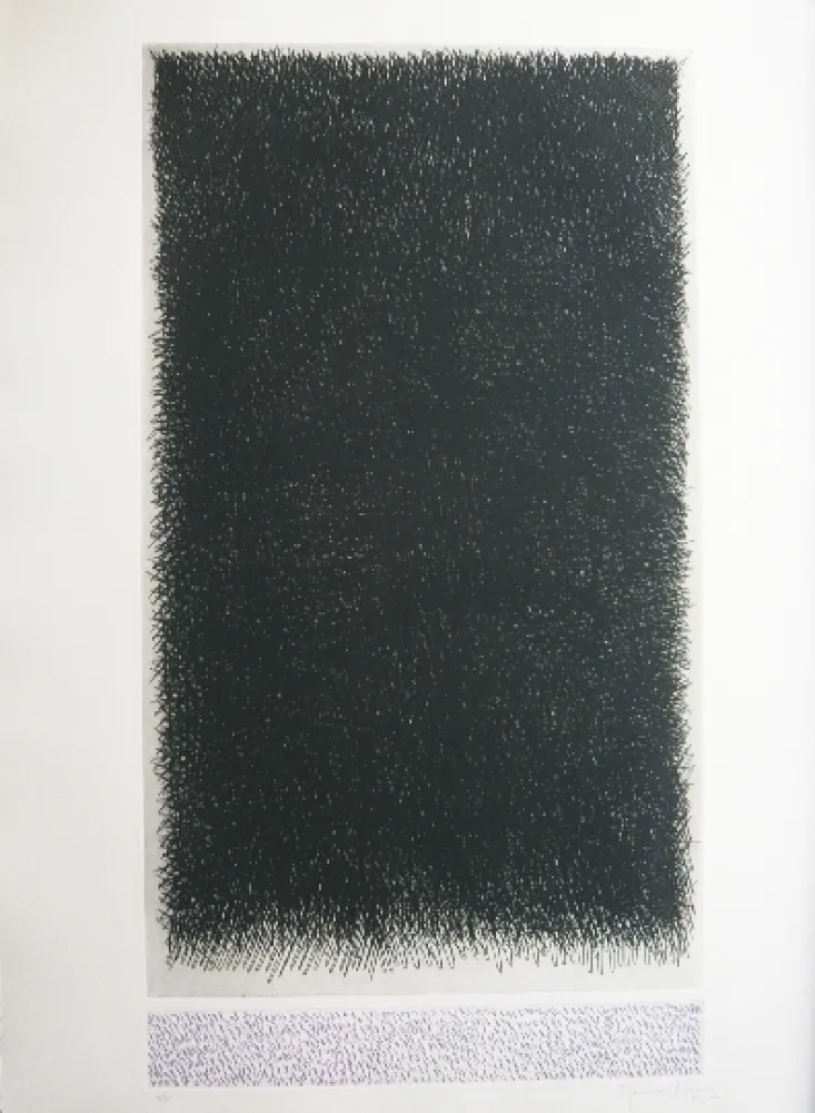 Grabado Hernandez Pijuan - Polychrome 18