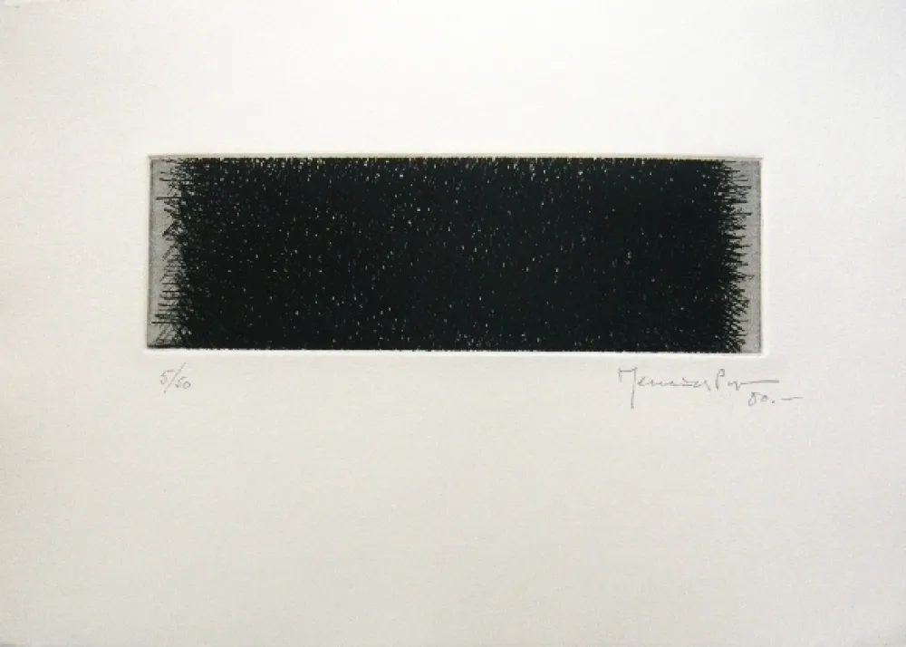 Grabado Hernandez Pijuan - Polychrome 4