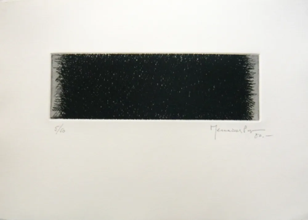 Litografía Hernandez Pijuan - Polychrome 4