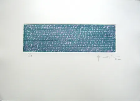 Grabado Hernandez Pijuan - Polychrome 5