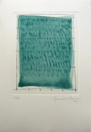 Grabado Hernandez Pijuan - Polychrome 6